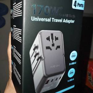 MINIX 170W大功率全球通用GaN快速充電器