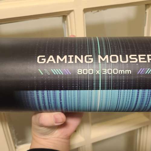 Predator 電競發光滑鼠墊800x300mm 超長滑鼠墊gaming mousepad