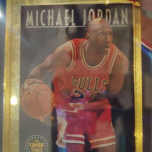 Michael jordan籃球閃卡