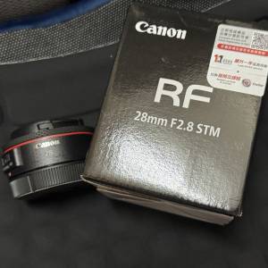 （行貨長保） Canon RF 28mm F2.8 STM（適合R5,  R6, R7, R8, R3, R1, R50v…)