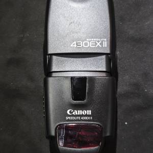 canon 430EX II 佳能 閃光燈 冇盒冇單冇證 送電試燈 功能全正常 95%以上新