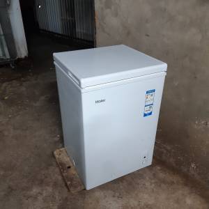 9成新Haier 海爾臥式冰櫃