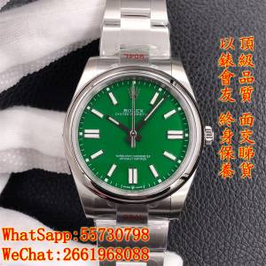 Rolex 勞力士 蠔式恆動系列 m126000-0005 36mm 綠盤