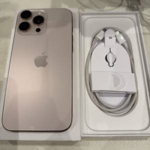 iPhone 16 Pro Max Desert Titanium 沙漠金色鈦金屬 512GB