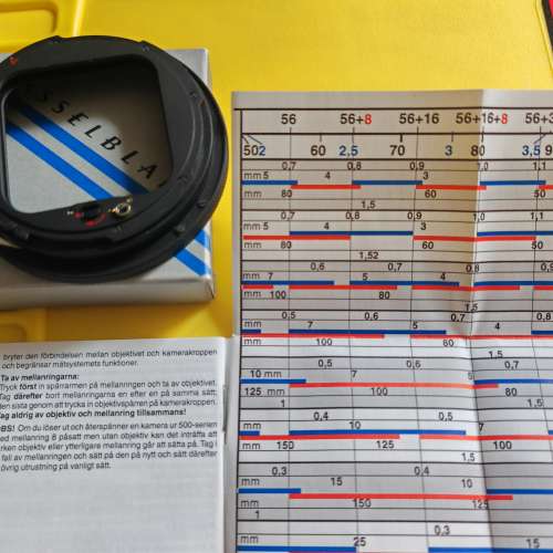 HASSELBLAD Extension Tube 8（接近全新）