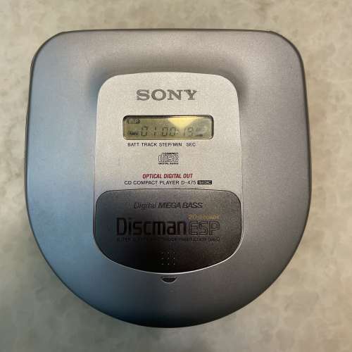 Sony Discman D-475 discman walkman cd player 全正常