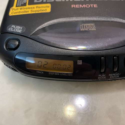 Sony Discman d-137cr walkman cd player 全正常