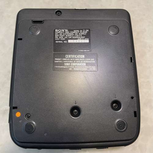 Sony Discman d-36 walkman cd player 全正常