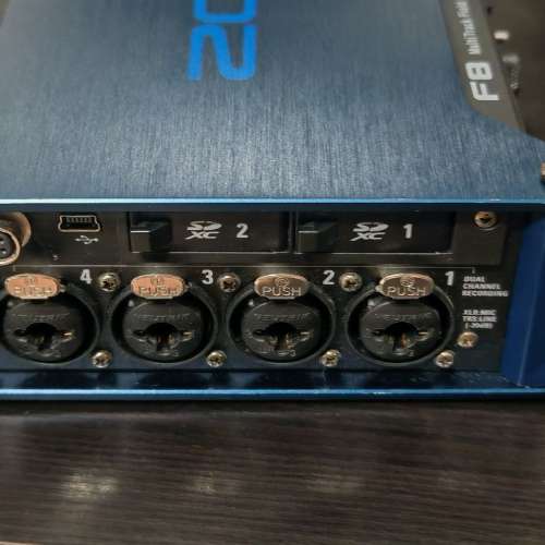 八成新 Zoom F8 多軌錄音機 audio mixer 現場收音