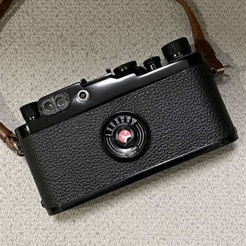 Leica IIIG (LTM mount) Black Paint Repaint