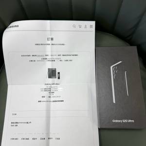 全新未開封 Samsung S25 Ultra 5G 12+512GB 黑色 香港行貨 有三星單 三星保養1年 全...