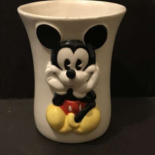 米奇老鼠浴室四寶 (皂/牙刷/漱口杯/沐浴露盛器)