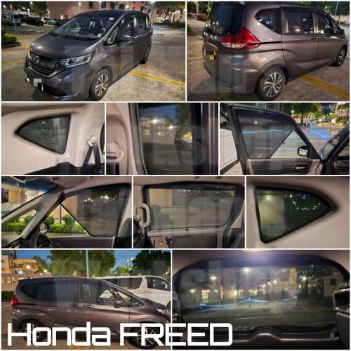 HONDA FREED GB5 GB7 全車磁石濾光窗網太陽擋