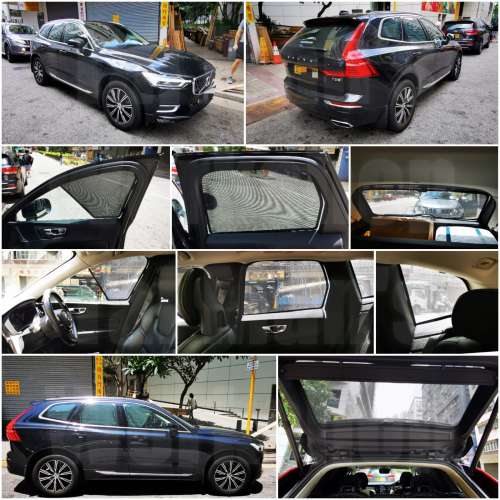VOLVO XC60 全車磁石濾光窗網太陽擋