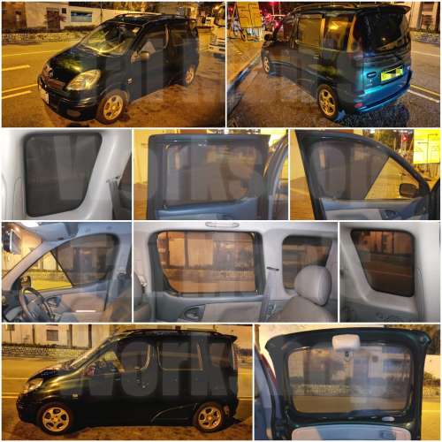 ECHO VERSO 全車磁石濾光窗網太陽擋