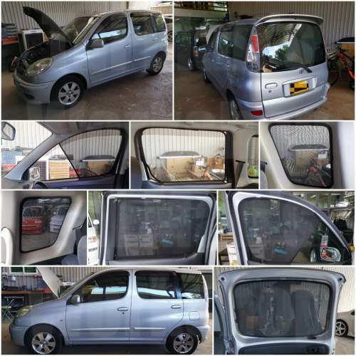 ECHO VERSO 全車磁石濾光窗網太陽擋