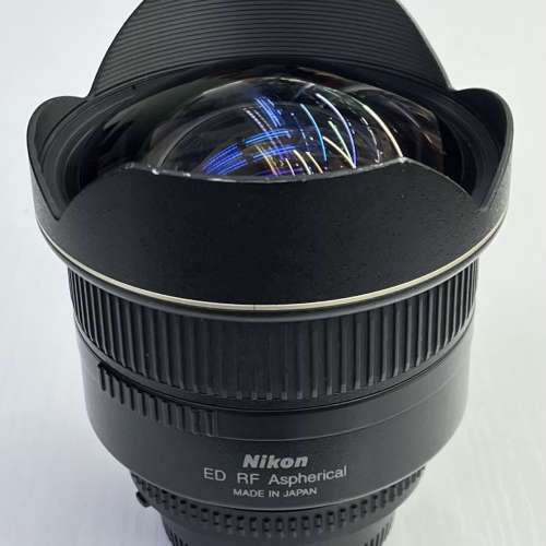 90% New Nikon 14mm f2.8D 超廣角大光圈鏡頭, 深水埗門市可購買