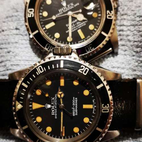 Rolex 5513 Rolex Maxi Dial 勞力士 橙夜光