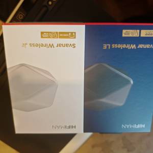 國行 Hifiman Svanar Wireless LE + Svanar Wireless JR， 只買左一日，試過1次
