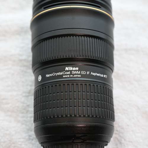 Nikon Nikkor AF-S ED 24-70 2.8G N & B+W Filter