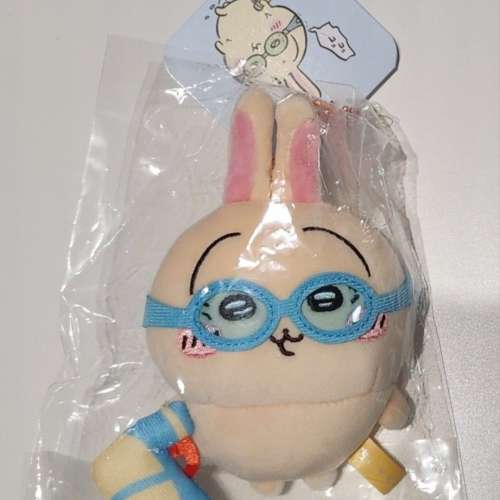 【現貨】泳裝 泳鏡 USAGI 烏薩奇 兔兔  毛絨掛飾公仔 Chiikawa 吉伊卡哇