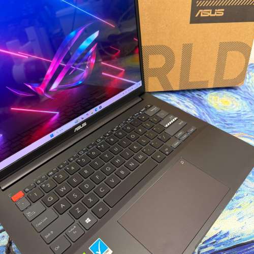 (超輕薄華碩RTX3050獨立顯示卡🔥) Asus Zenbook 14寸 2.8K OLED Mon AMD Ryzen 7 5...