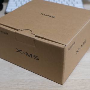 Fujifilm X-M5 富士 XM5 黑色 行貨有單，保養至2026年3月