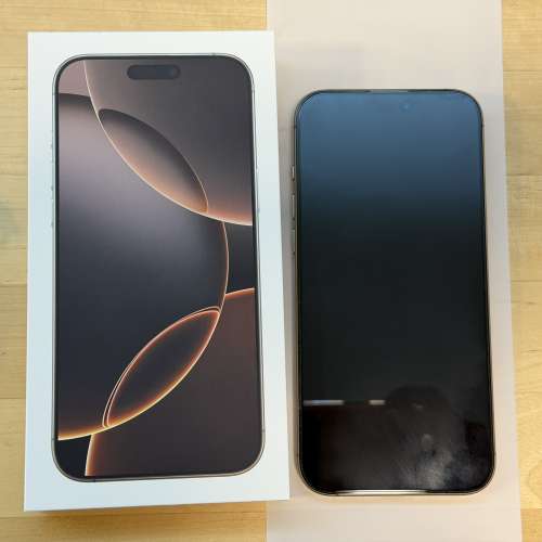 iPhone 16 Pro Max Desert Titanium 沙漠金色 512GB