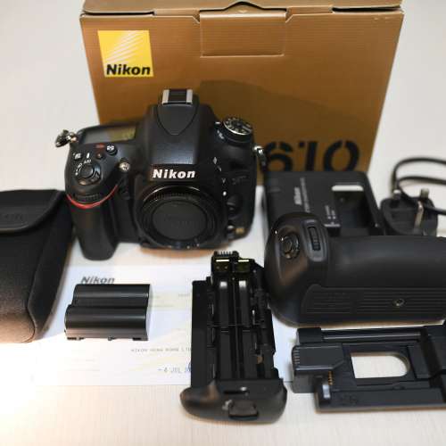 Nikon D610 行貨 連原裝直倒