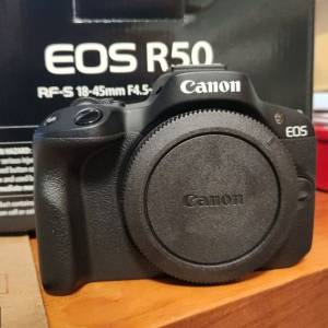 Canon EOS R50 + 1粒原廠電 + 1粒副廠電 + 1個叉機