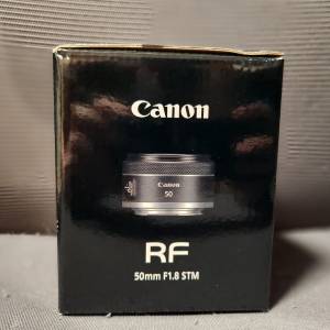 Canon RF 50mm F1.8 STM RF mount 鏡頭 + JJC 遮光罩