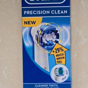 Oral B Precision Clean teeth brush 電動牙刷 刷頭 4個 (全新) 正貨， Made in Ir...