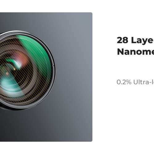 K&F Concept Nano-Xcel Gold Streak Effect Filter 炫光電影濾鏡 (62mm)