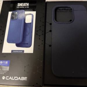 Caudabe iPhone 16 pro sheath藍色