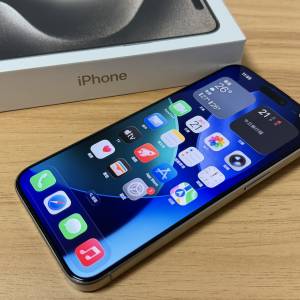 Apple iPhone 15 Pro Max 512GB 原色鈦金屬
