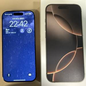 iPhone 16 Pro 沙漠金色
