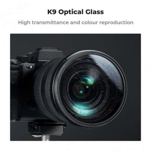 K&F Concept Nano-B Centerfield Split Diopter Filter (77mm) - KF01.2671V1