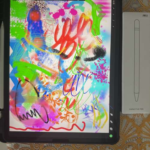 iPad Pro 12.9” (Gen 4) - 128G - Grey & Apple smart key board & sub pencil pen