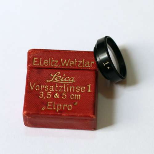 Leica Elmar 1* Macro Close-up Filter 5cm 3.5cm 35mm 50mm 微距濾鏡