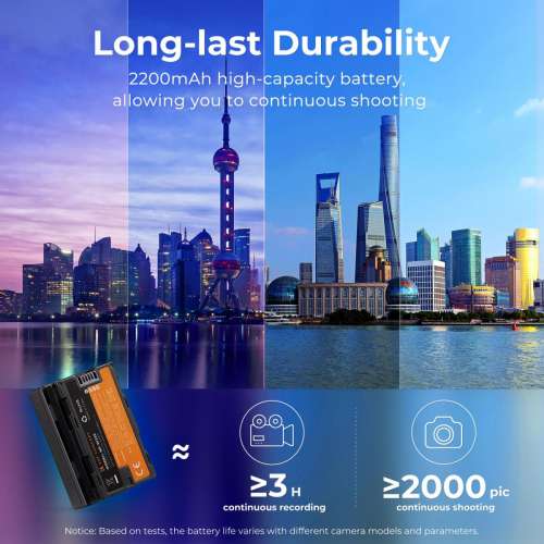 K&F Concept NP-W235 Fully Decoded Lithium-Ion Battery Pack For FujiFilm Cameras