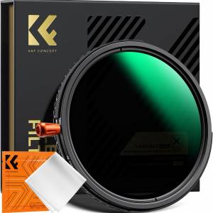 K&F Concept Nano-X Black Diffusion Mist 1/4, ND2-32 And CPL (37mm)