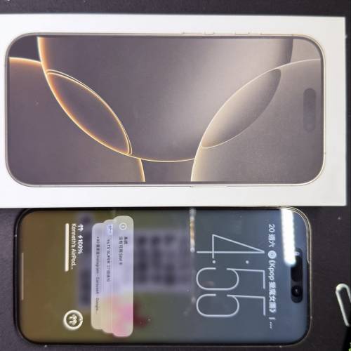 iPhone 16 Pro 512 gb 行貨 Natural Titanium 原色鈦 99% New