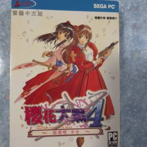 SEGA PC 櫻花大戰4 電腦遊戲