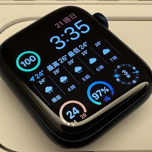 Apple Watch 6 44mm LTE上網版本 深藍色 行貨 99%新 非常少用和新淨 錶面和錶身沒有...