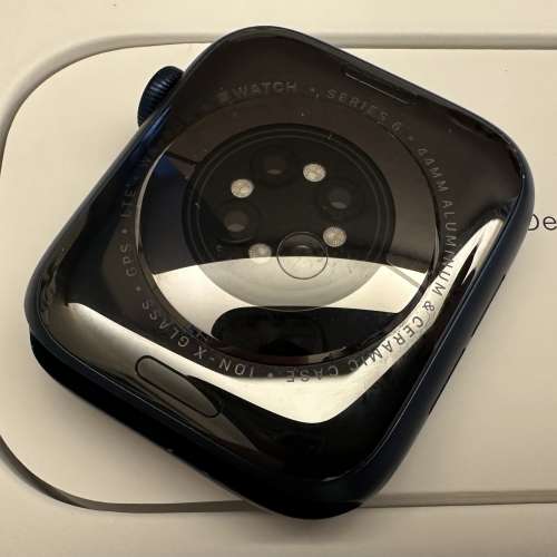 Apple Watch 6 44mm LTE上網版本 深藍色 行貨 99%新 非常少用和新淨 錶面和錶身沒有...