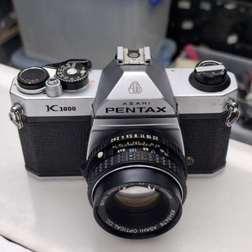 PENTAX K1000 + SMC 50MM F2 全正常 PK MOUNT