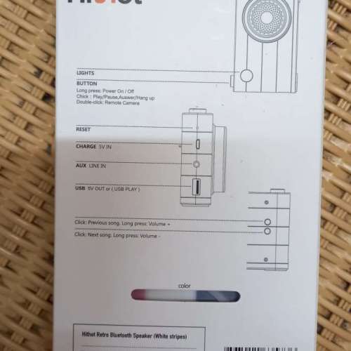 Hithot Camera Bluetooth Speaker 藍芽揚聲器