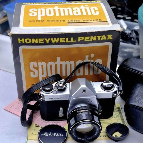 PENTAX SPOTMATIC + SUPER TAKUMAR 55MM F1.8 全正常