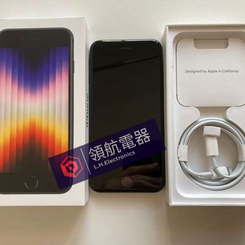 全新 iPhone se3 se 3 2022 256gb 90日保養 全原裝 黑色只有一部 WhatApp 6497 6645
