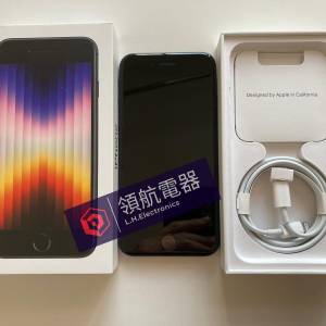 全新 iPhone se3 se 3 2022 256gb 90日保養 全原裝 黑色只有一部 WhatApp 6497 6645